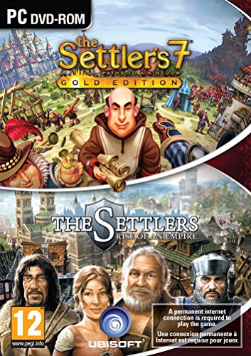 Settlers 7 Gold Edition and Settlers Rise of an Empire Double pack PC DVD Rom
