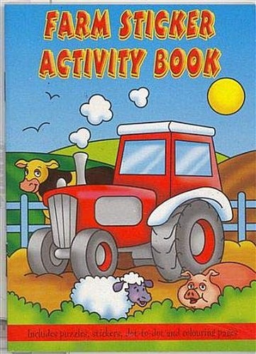 Farm Mini Sticker Activity Books (Sold Singly)