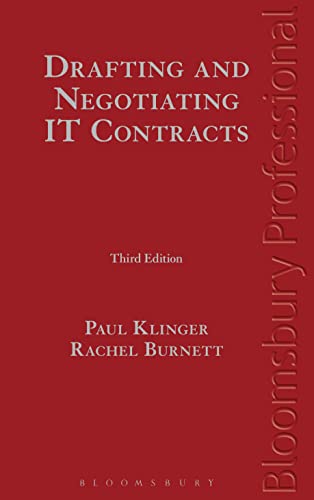 Drafting and Negotiating IT Contracts