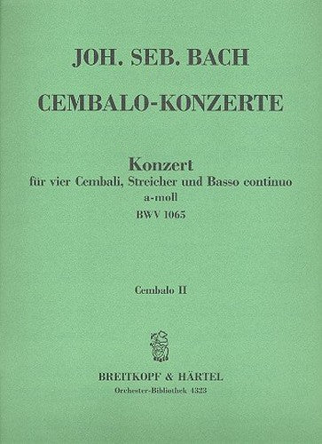 CEMBALOKONZERT A-MOLL BWV 1065