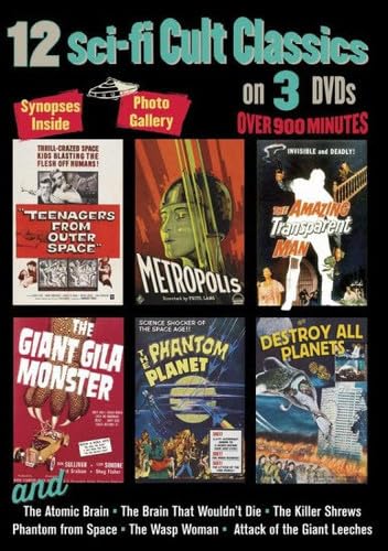 12 SCI-FI CULT CLASSICS