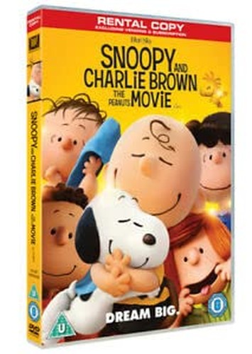 SNOOPY CHARLIE BROWN THE PEANUTS MOVIE DVD RENTAL