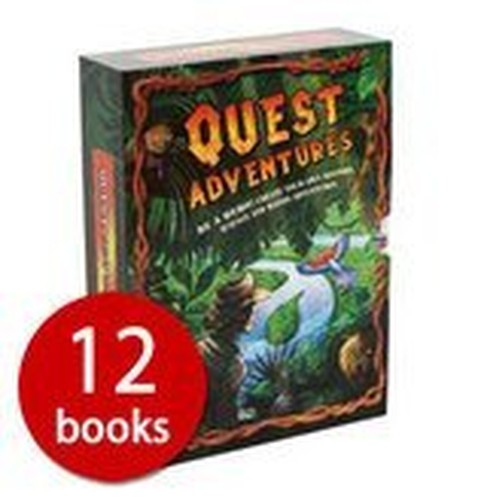Quest Adventures Collection Set (Maths, Science, History) 12 Books RRP:??59.88 by Various (2014-06-07)