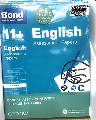 Bond 11+ Assessment Papers English Maths Verbal & No Verbal 9-10+ Set Collection
