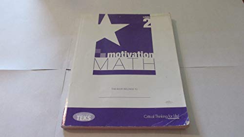 Mentoring Minds Motivational Math Level 2 Critical Thinking Student Edition