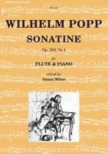 Wilhelm Popp: Sonatine op. 388, No. 4: Flute: Score