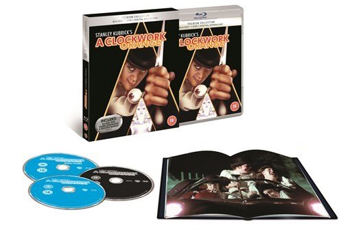 A Clockwork Orange UK Bluray +Dvd + digital Download Exclusive The Premium Collection Region Free