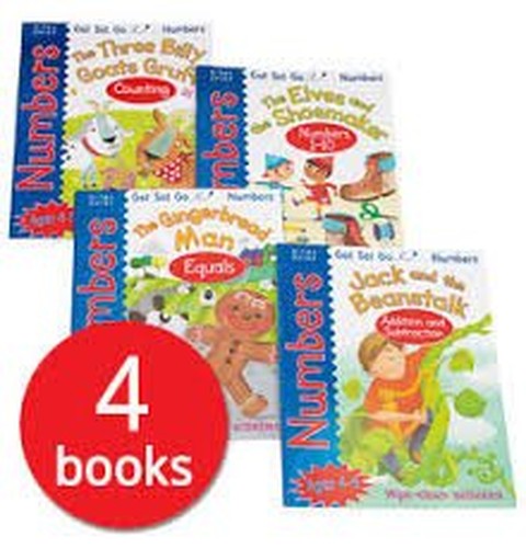 Get Set Go: Numbers - 4 Books