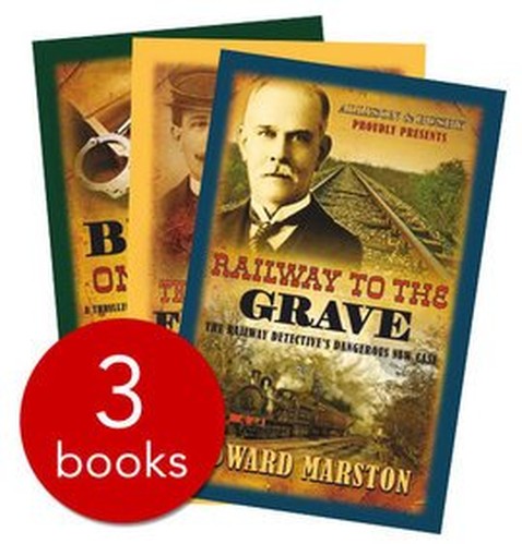 Railway Detective Collection - 3 Books; The Stationmaster's Farewell, Railway to the Grave and Blood on the Line