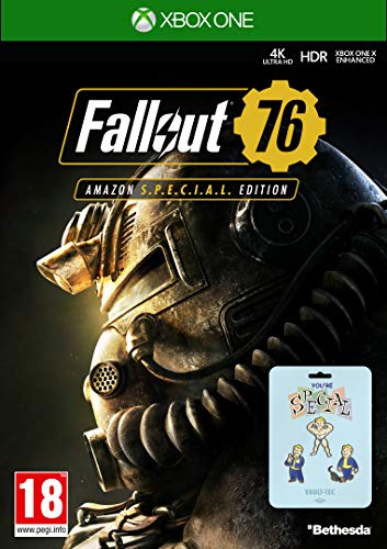 Bethesda Fallout 76: S.*.*.C.*.*.L. Edition (Game + 3 Pin Badges) (Amazon EU Exclusive) (Xbox One)