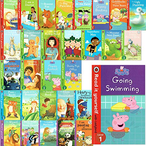 Ladybird Read It Yourself Level 1,2,3 & 4