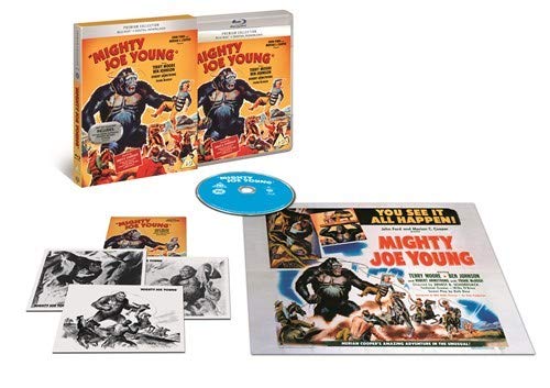 Mighty Joe Young UK Premium Collection Blu-Ray + Digital HD + Ltd Ed Art Cards Region Free