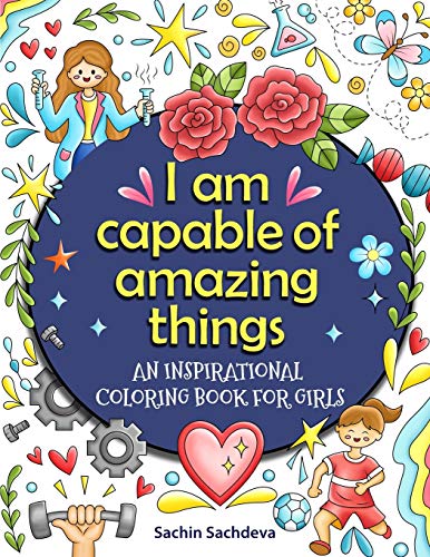 An Inspirational Coloring Book for Girls