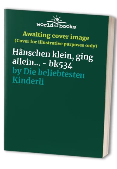 Hänschen klein, ging allein... - bk534
