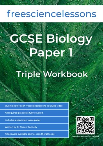 Freesciencelessons GCSE Biology Paper 1: Triple Workbook (Freesciencelessons GCSE Triple Science)