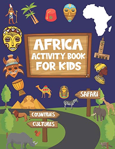 Africa Activity Book For Kids