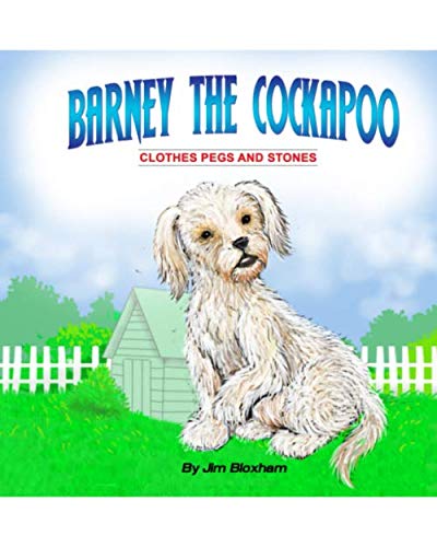 Barney the Cockapoo: Clothes pegs and stones