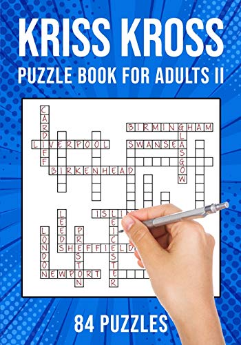 Kriss Kross Puzzle Book for Adults Volume II