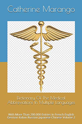 Dictionary Of The Medical Abbreviations In Multiple Languages
