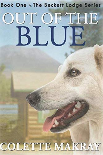 Out of the Blue: Series of Large Print Dog Mystery Books & Stories for Adults (Beckett Lodge Series)