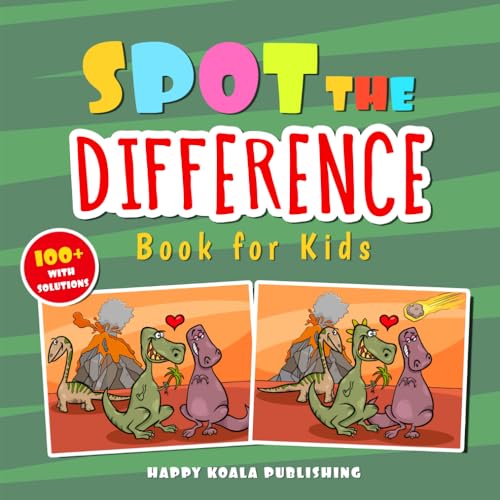 Spot the difference Book for Kids: Over 100 Challenging illustrations for hours and hours of Search&Find Fun for Kids of all Ages. SPECIAL GIFT INSIDE!!!