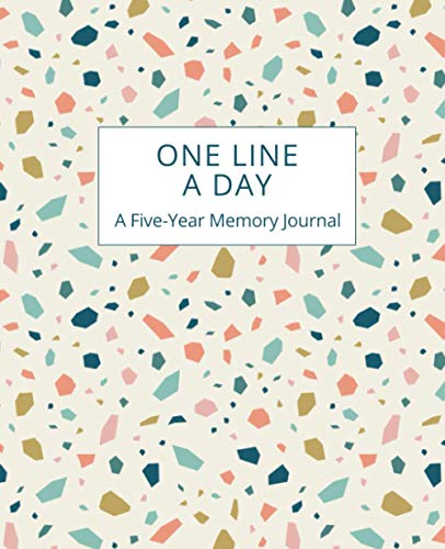 One Line a Day : A Five-Year Memory Journal for Daily Reflection and Mindfulness Terrazzo Edition