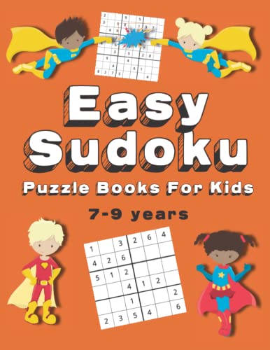 Easy Sudoku Puzzle Books For Kids