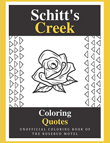 Schitt's Creek Coloring Quotes