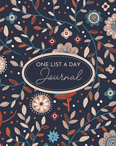 One List A Day Journal: Memory Notebook With One Question A Day For 3 Years