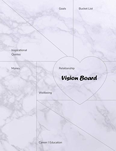 Vision Board: Vision Boards Work for You, Vision Board Kit, Size 8"×10", 120 pages( Volume-11)