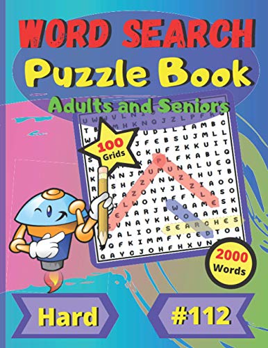 Word Search Puzzle Book Adults and Seniors #112