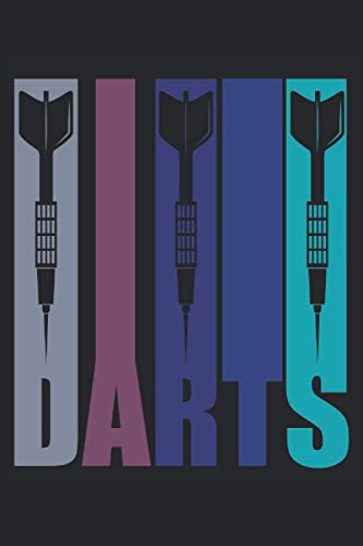Darts notebook: Dart notebook A5 lined - for planning, organizing and noting