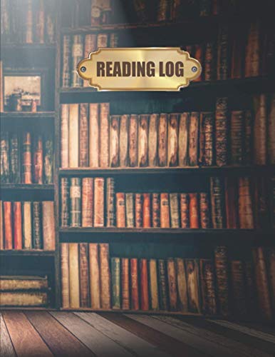 Reading Log : Vintage Reading Log Journal Book Review Journal for Book Lovers and Readers Reading Log Book Tracker to Write Your Reviews and Favorite Quotes