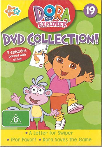 Dora the Explorer - A Letter for Swiper / Por Favor / Dora Saves the Game disc 19 ( vol.19 )