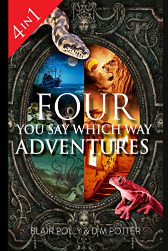 Four You Say Which Way Adventures: Pirate Island, In the Magician's House, Lost in Lion Country, Once Upon an Island