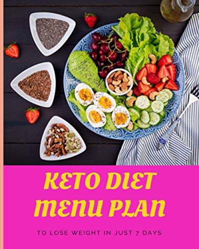 Paperback - KETO Diet Menu Plan to Lose Weight In Just 7 Days