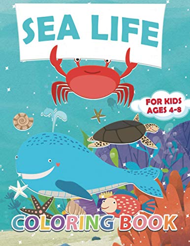Sea Life Coloring Book