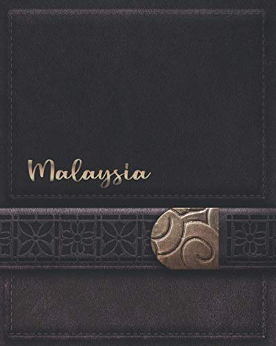 MALAYSIA JOURNAL GIFTS: Novelty Malaysia Present - Perfect Personalized Malaysia Gift (Malaysia Notebook)