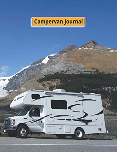 Campervan Journal: Life Adventure Travel Log Book UK/Roadtrip Diary/Motorhome Journal Log Book/Van Life Journal & Log Book/Gifts For Campervan Lovers