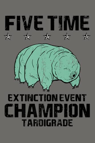 Funny Tardigrade Water Bear Microbiology Gift For Men Women Premium: Notebook Planner - 6x9 inch Daily Planner Journal, To Do List Notebook, Daily Organizer, 114 Pages