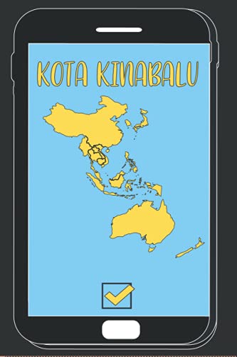 Kota Kinabalu: NoteBook to write about travel to Kota Kinabalu / Malaysia / Wide Ruled Paper Notebook (6 x 9) / 110 page ( Kota Kinabalu Lovers Composition Notebooks).