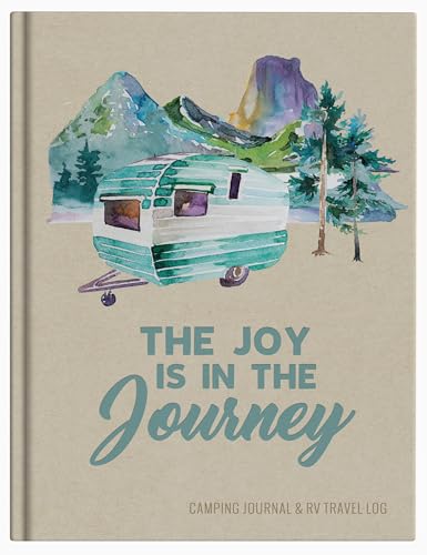 Camping Journal and RV Travel Logbook : Road Trip Caravan Travel, Camping Family Vacation Planner, Camping Notebook and Motorhome Campsite Record Book