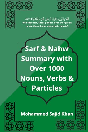 A Brief Summary of Qur'anic Grammar: Sarf and Nahw
