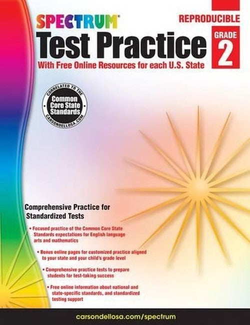 Spectrum Test Practice, Grade 2