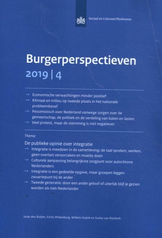 Burgerperspectieven 2019 | 4 (COB)