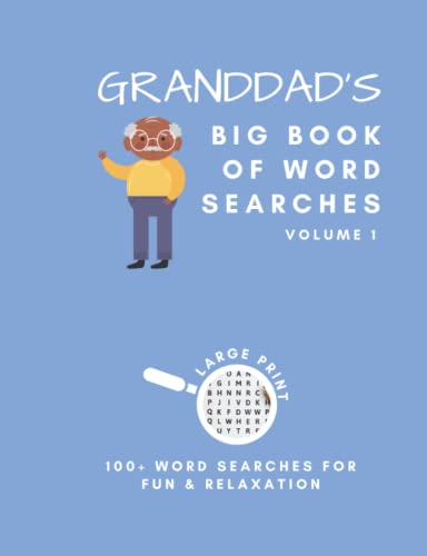 Granddad's Big Book of Word Searches: Volume 1
