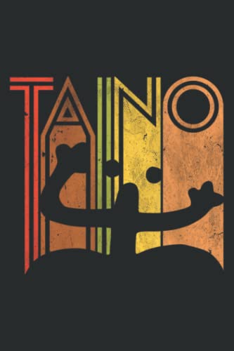 Vintage Taino Art Coqui Gift Taino s for Women and Men: Notebook: 6"x9", 110 Pages, Lined College Ruled Paper, Journal, Matte Finish Cover, Diary, Planner
