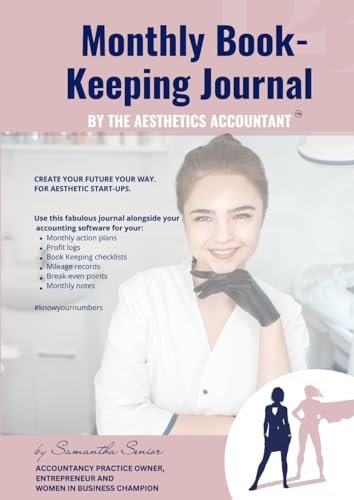 The Aesthetics Accountant's Monthly Bookkeeping Journal