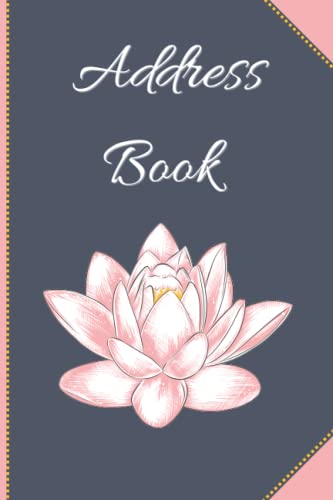 Address Book: Contacts and Address Logbook with Alphabetical Tabs, Over 400 Entry Spaces, Keep All Of Your Important Contacts Organized, Phone Numbers, Emails, Notes and More.