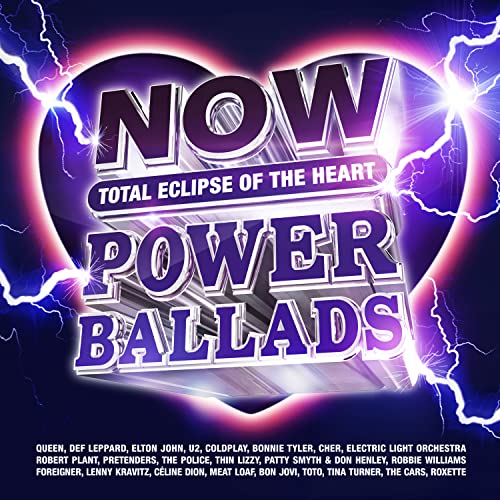 NOW Thats What I Call Power Ballads: Total Eclipse Of The Heart , Pack of 4